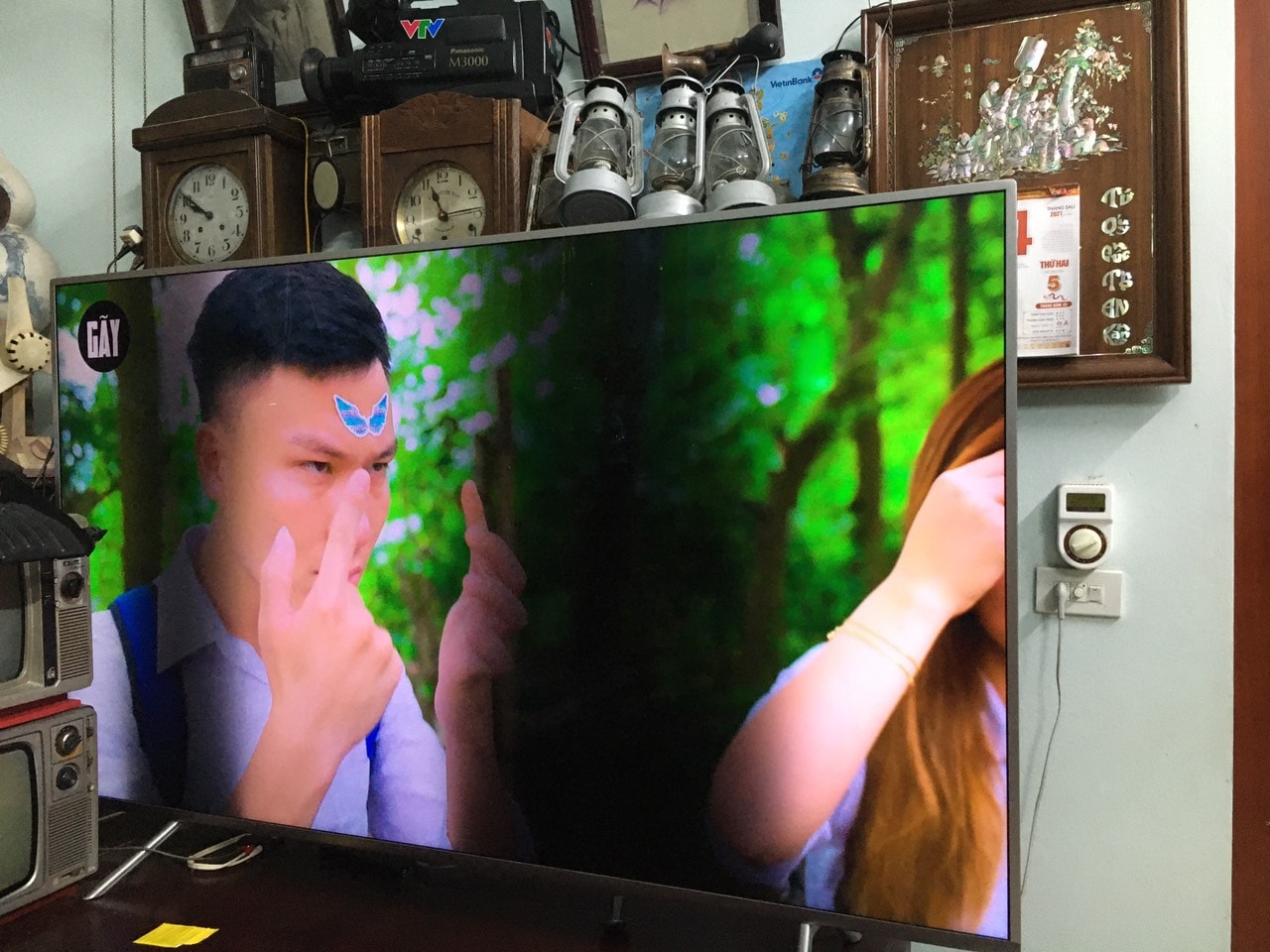 hiện tượng lỗi đèn led tivi samsung